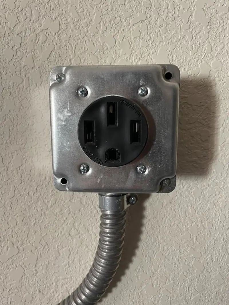 NEMA 14-50 outlet installed for Smart Home Electrical in Horn Lake